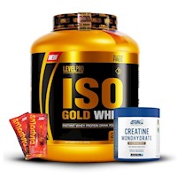 Iso Gold Whey 6.6Lb Vainilla+Creatina Applied Nutrition 250Gr+2 Diabolus